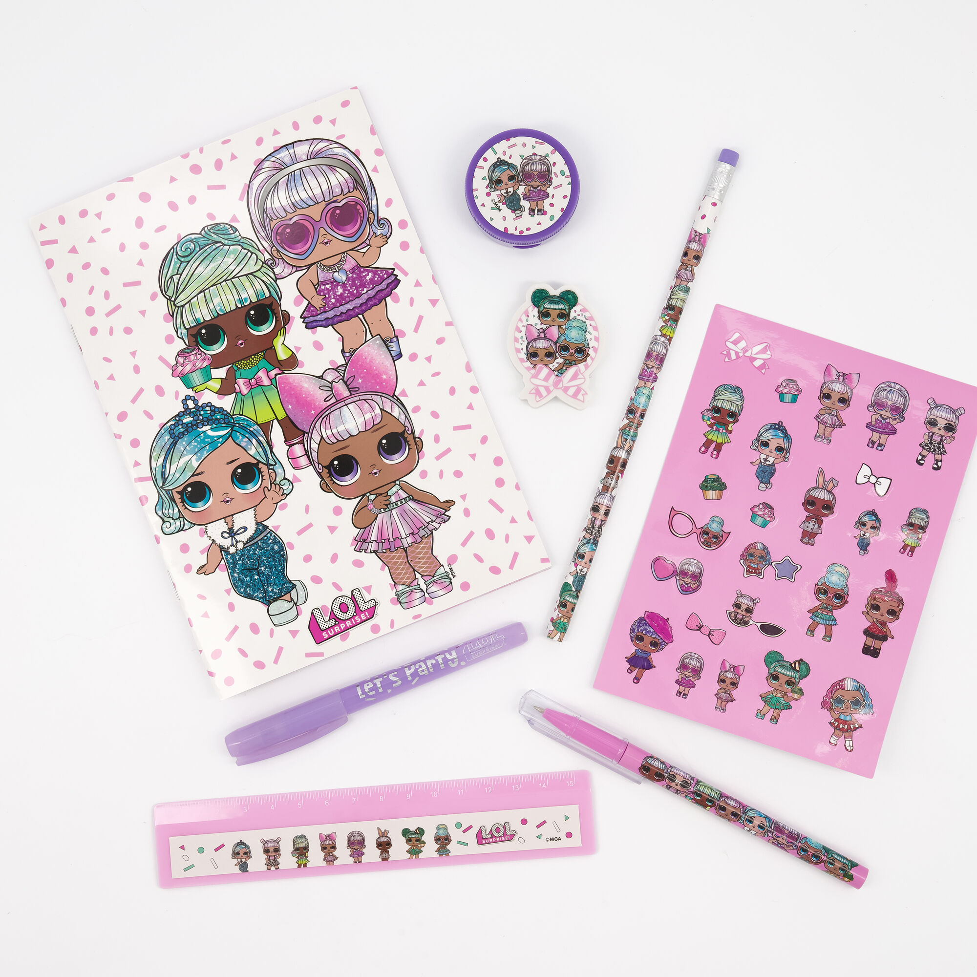 Lol dolls stationery store
