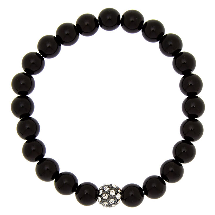 Pearl Jewellery Set - Black, 3 Pack,
