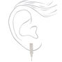 Silver Rhinestone Waterfall Jewelry Set - 2 Pack,