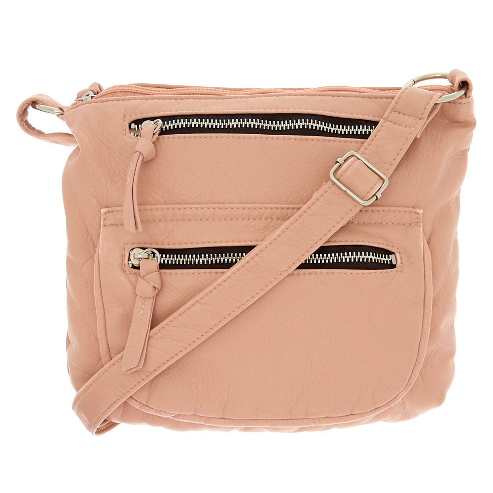faux leather crossbody bag