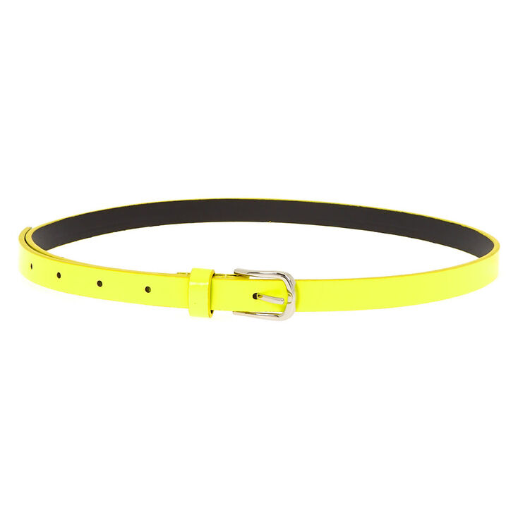 Neon Fashion Belt - Yellow,