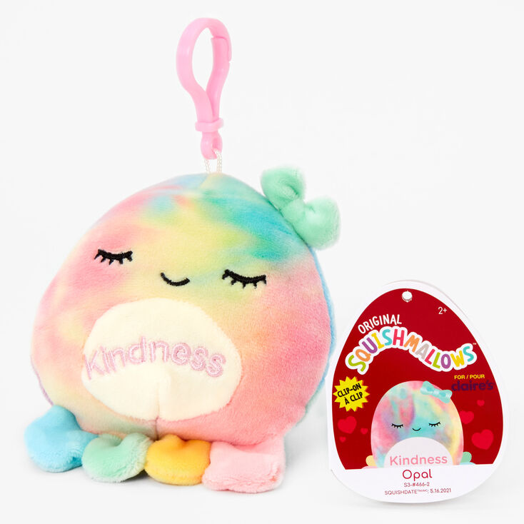 Peluche porte-cl&eacute;s source d&rsquo;inspiration 9&nbsp;cm Squishmallows&trade; - Les mod&egrave;les peuvent varier,