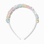 Colorful Puffy Heart Headband,