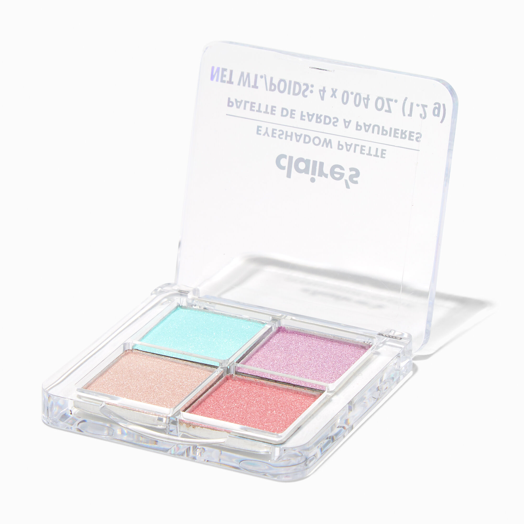 View Claires Pastel Shimmer Quad Eyeshadow Palette information
