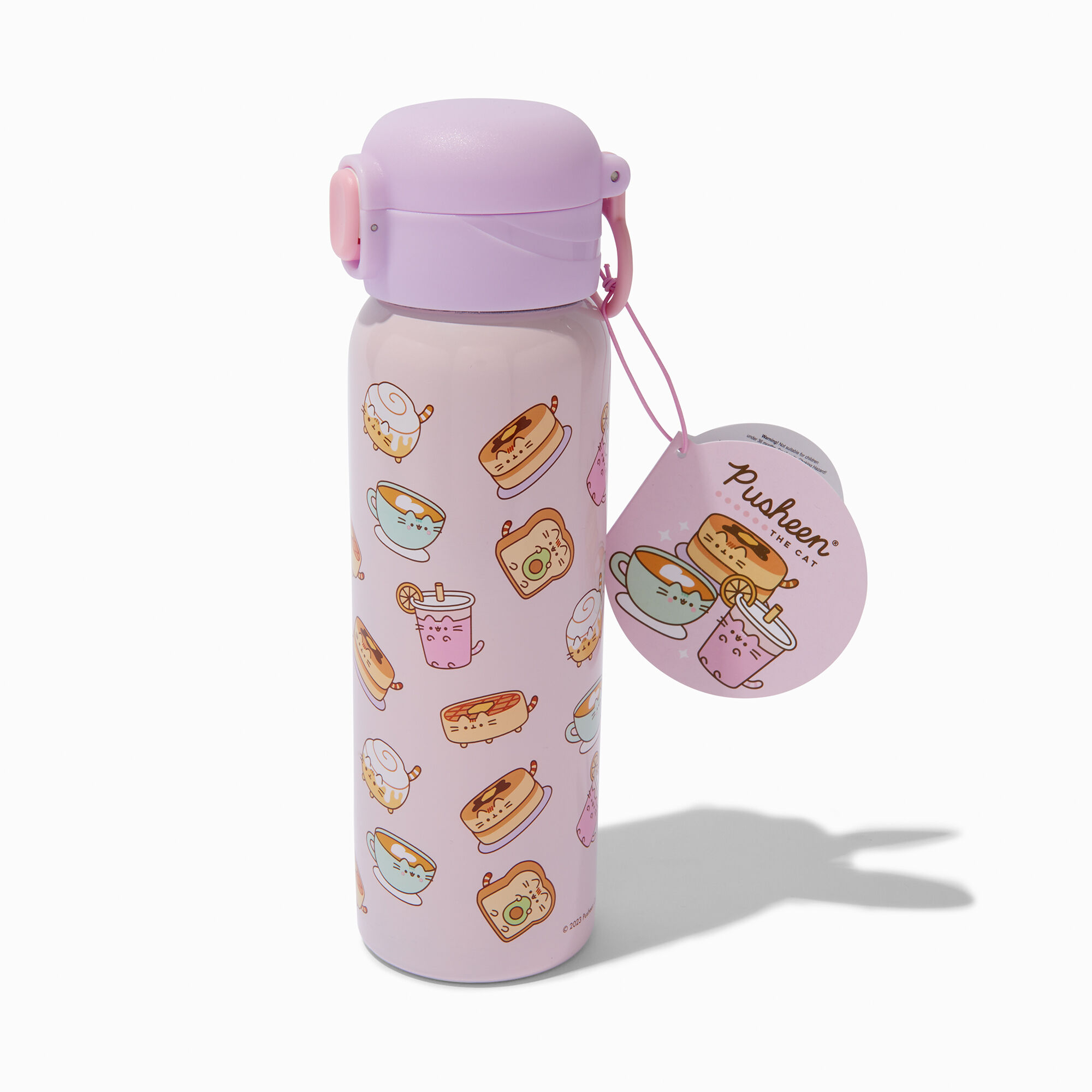 View Claires Pusheen Breakfast Water Bottle information