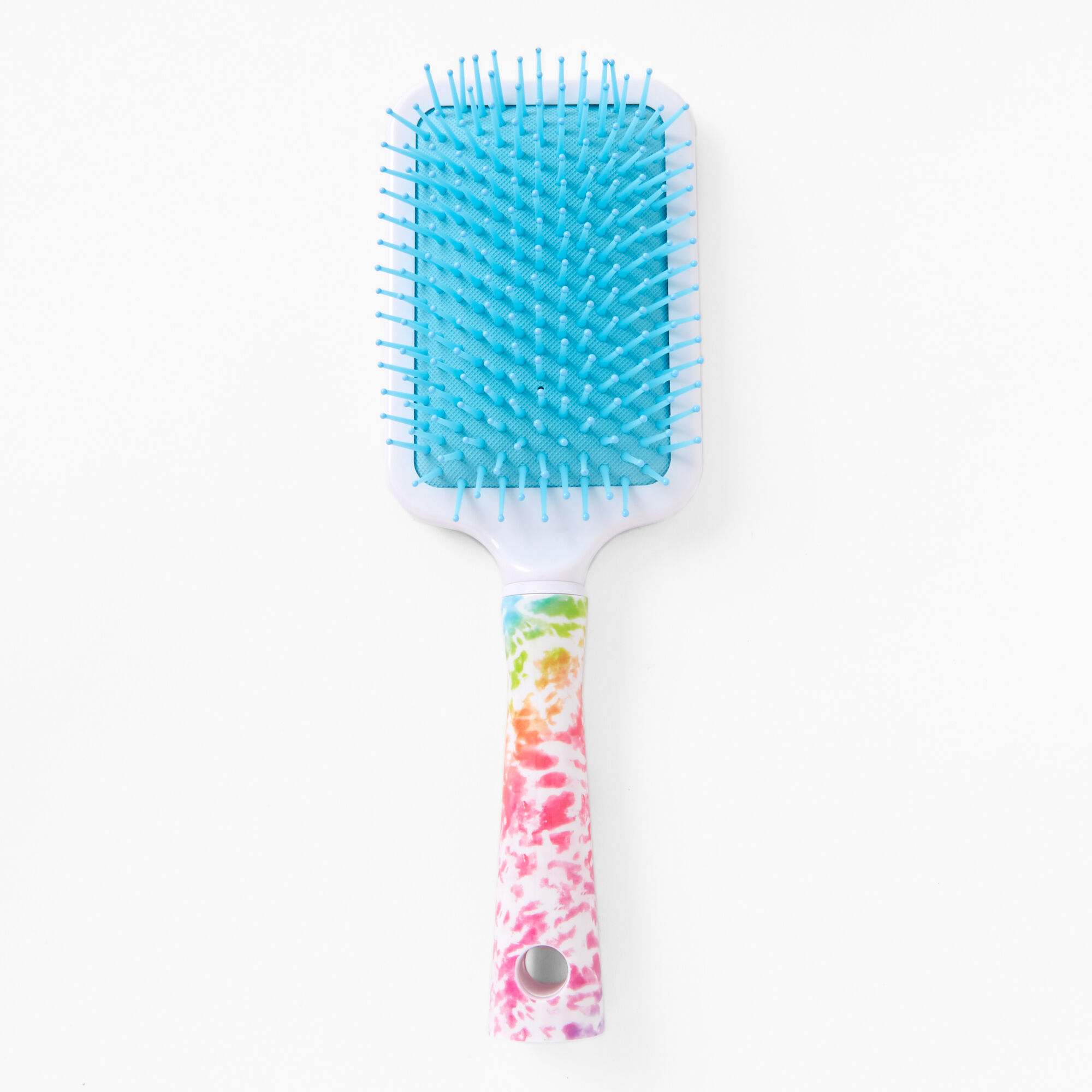 Rainbow Tie Die Paddle Hair Brush,
