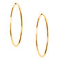 Gold Graduated Hoop Earrings - 3 Pack,