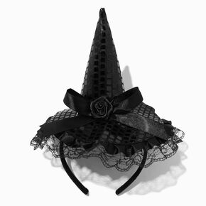 Black Witch Hat Headband,
