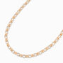 Gold O-Link Chain Necklace,
