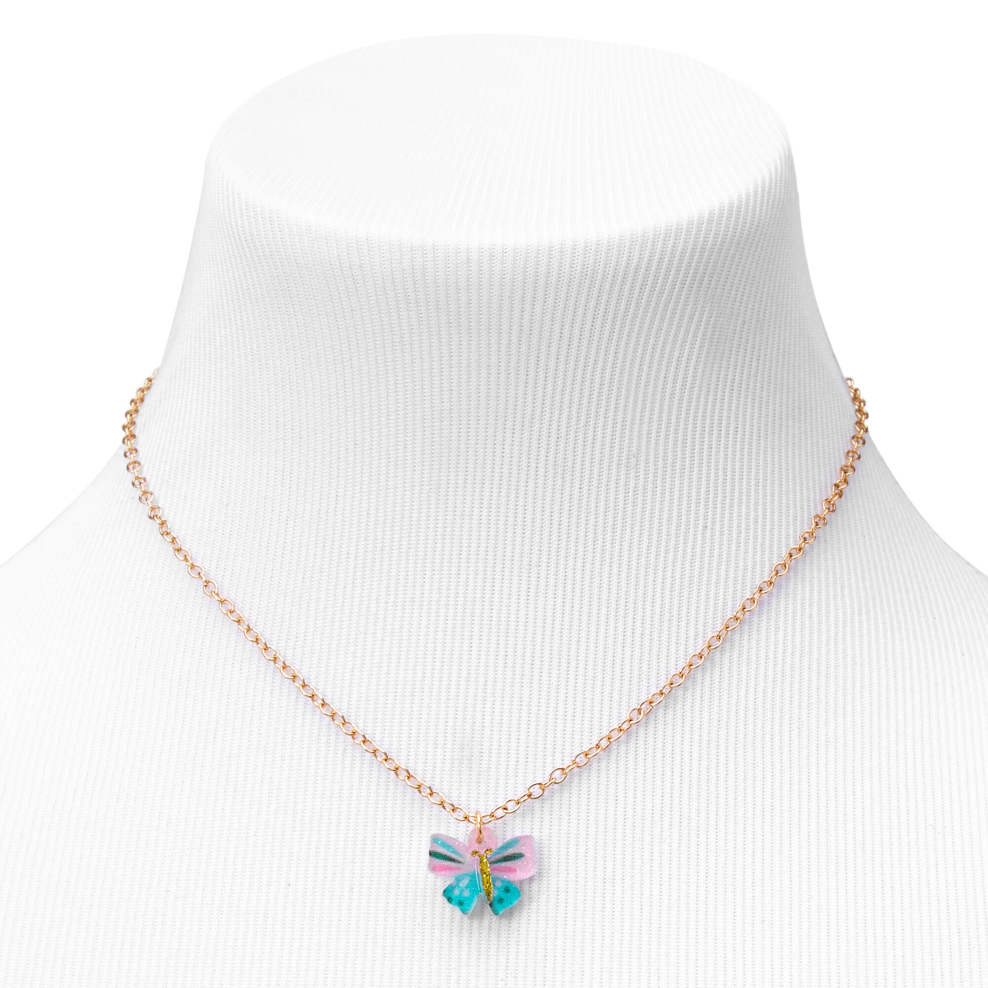 Claire's Club Gold Butterfly Jewelry Set - 3 Pack,
