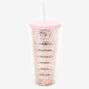 Water Goals Glitter Tumbler,