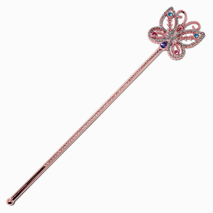 Claire&#39;s Club Pink Butterfly Wand,