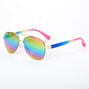 Claire&#39;s Club Rainbow Aviator Sunglasses,