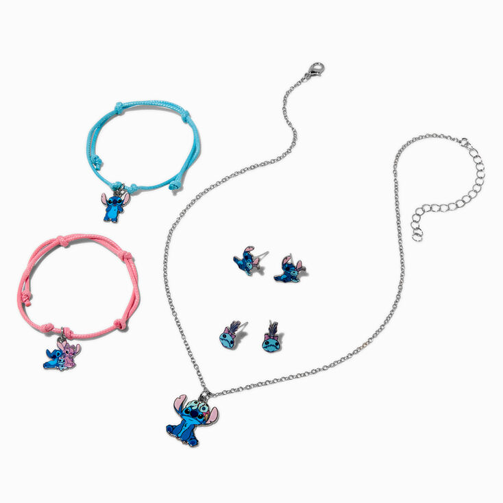 Disney Stitch Claire&#39;s Exclusive BFF Jewelry Set - 5 Pack,