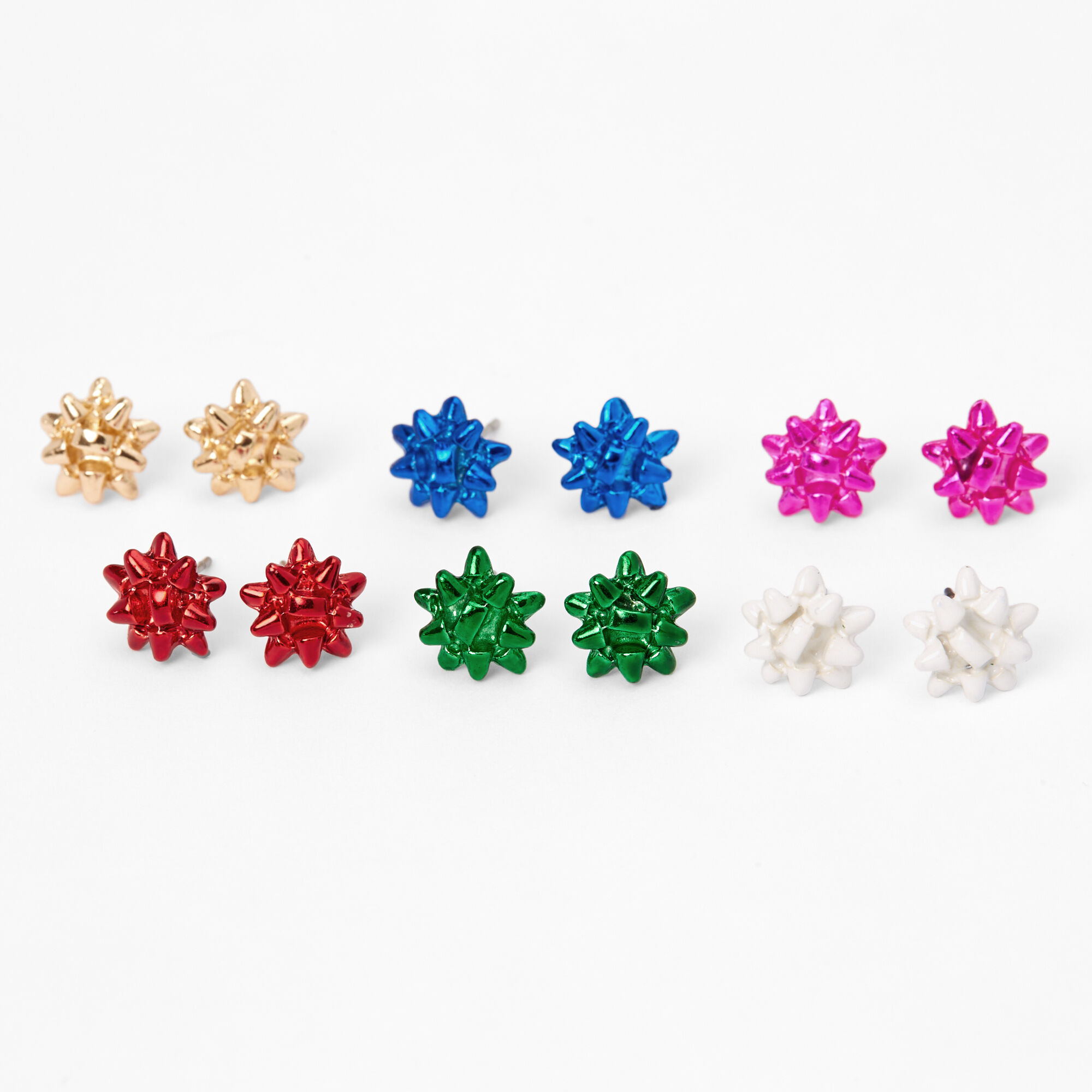 Present bow earrings on sale