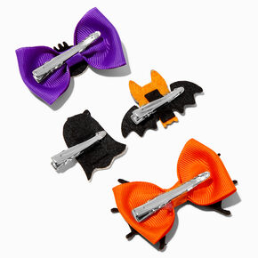 Halloween Sparkly Critters Hair Clips - 4 Pack,