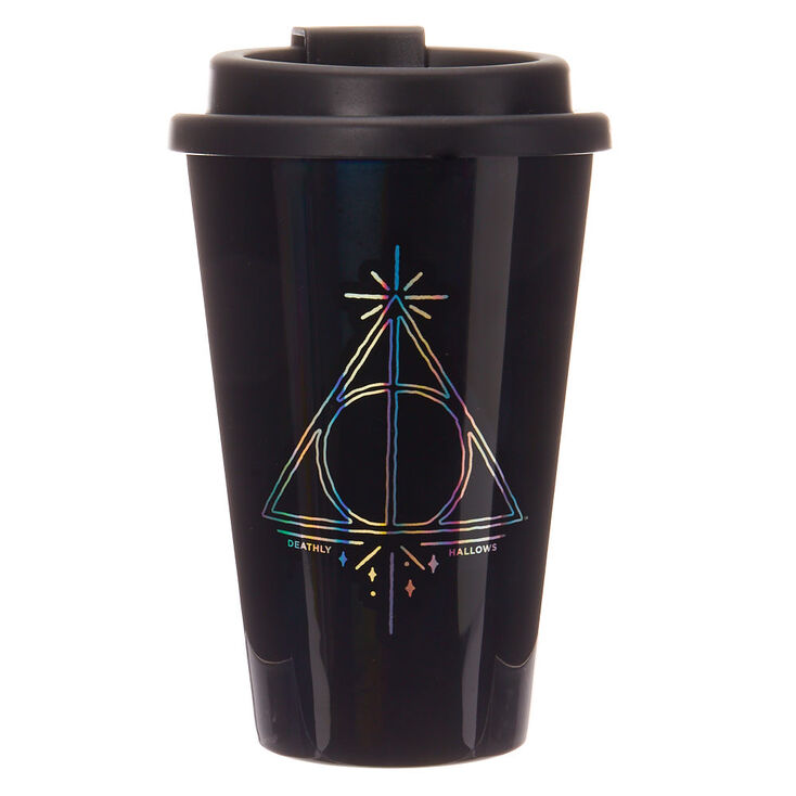 Claire's Mug de voyage Reliques de la Mort Harry Potter™ - Noir