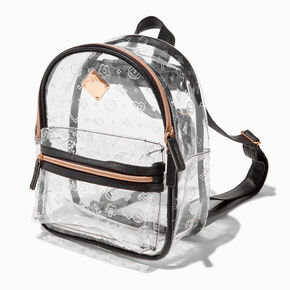 Clear Status Icons Small Backpack,