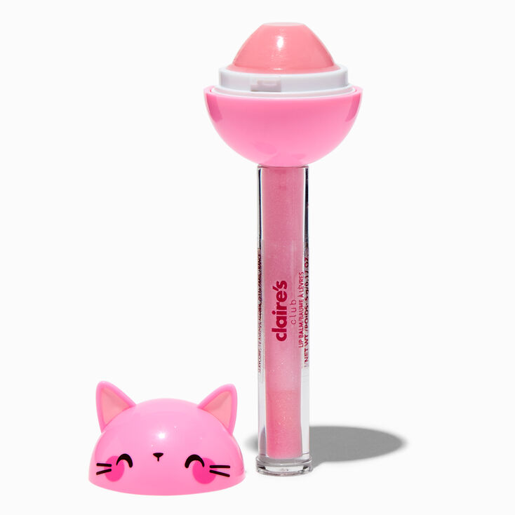 Claire&#39;s Club Pink Cat Lip Duo - 2 Pack,