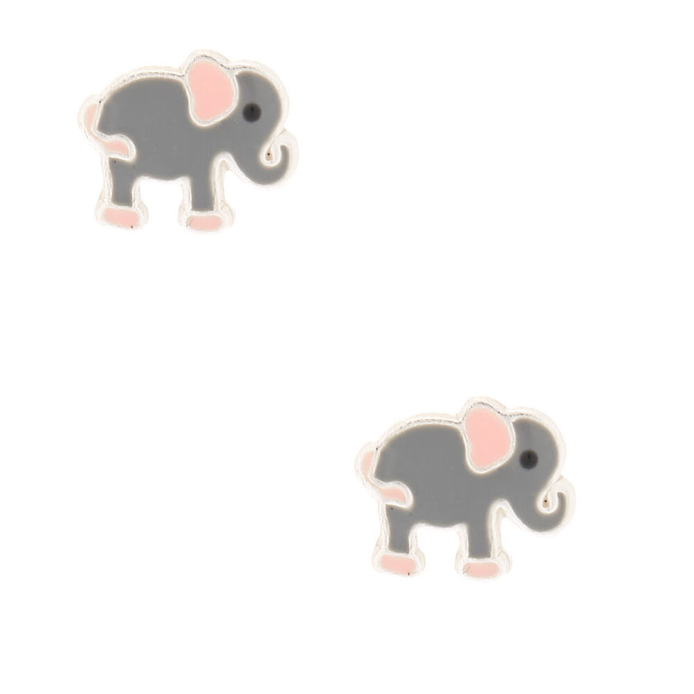 Claire's elephant earrings discount