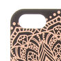 Rose Gold Mandala Phone Case,