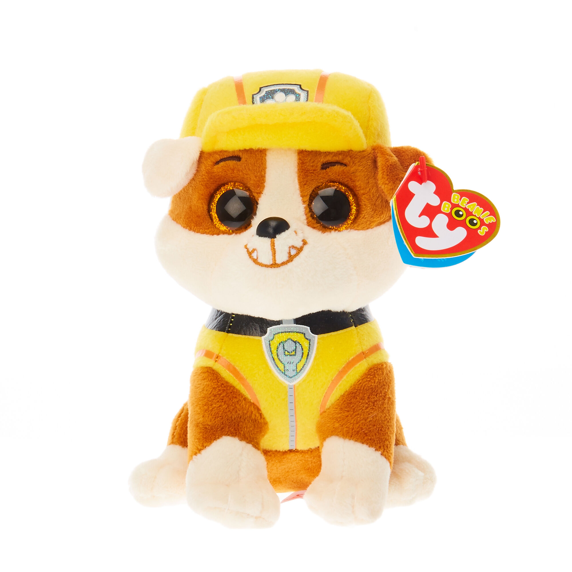 Udelukke lammelse faglært TY Beanie Boo Small Paw Patrol Rubble Soft Toy | Claire's