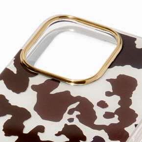 Cow Print Protective Phone Case - Fits iPhone 14 Pro Max,
