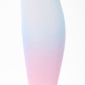 Tie Dye Over The Knee Socks - Pastel,