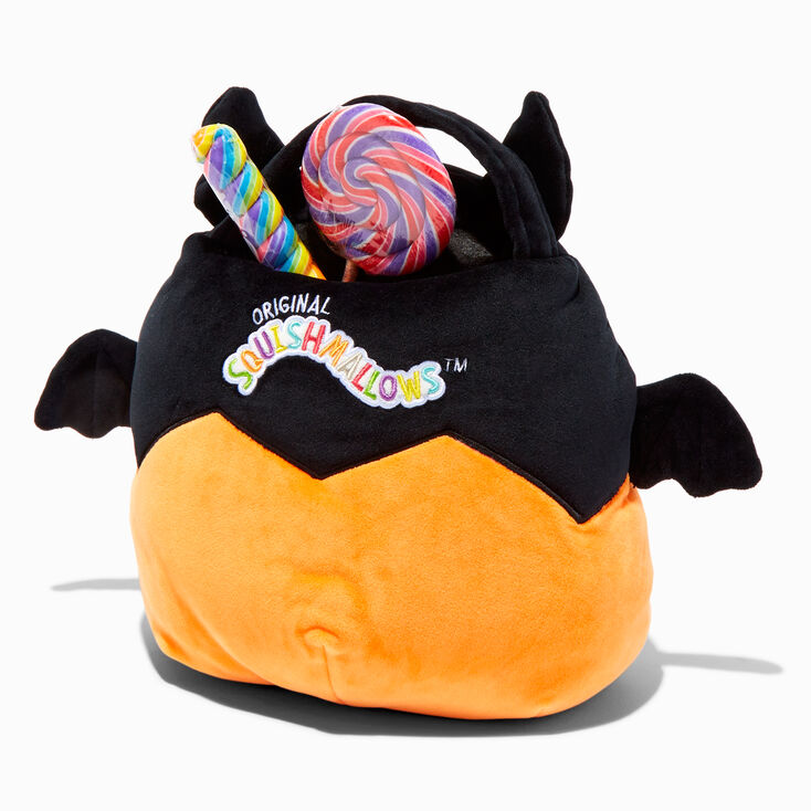 Squishmallows&trade; Emily the Bat Plush Halloween Treat Pail,