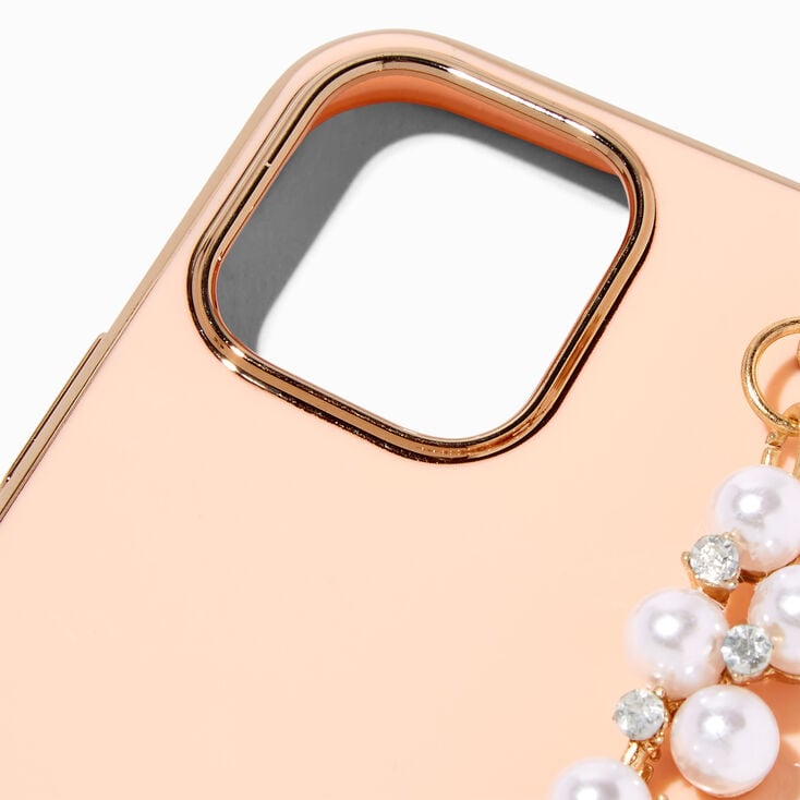 Pearl &amp; Crystal Strap Phone Case - Fits iPhone&reg; 12 Pro,