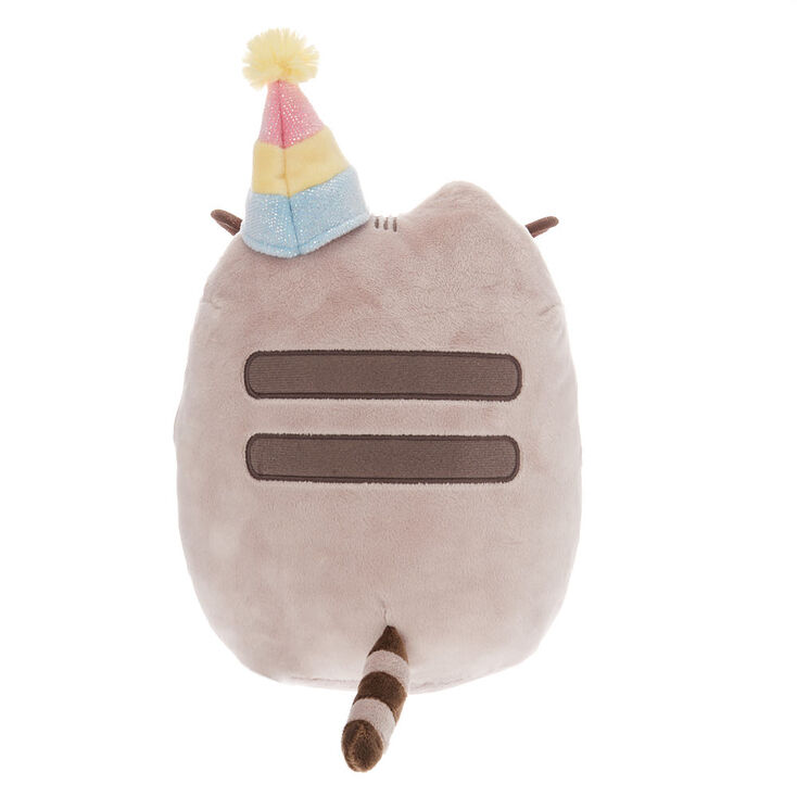 Pusheen&reg; Large Birthday Cake Plush Toy - Grey,
