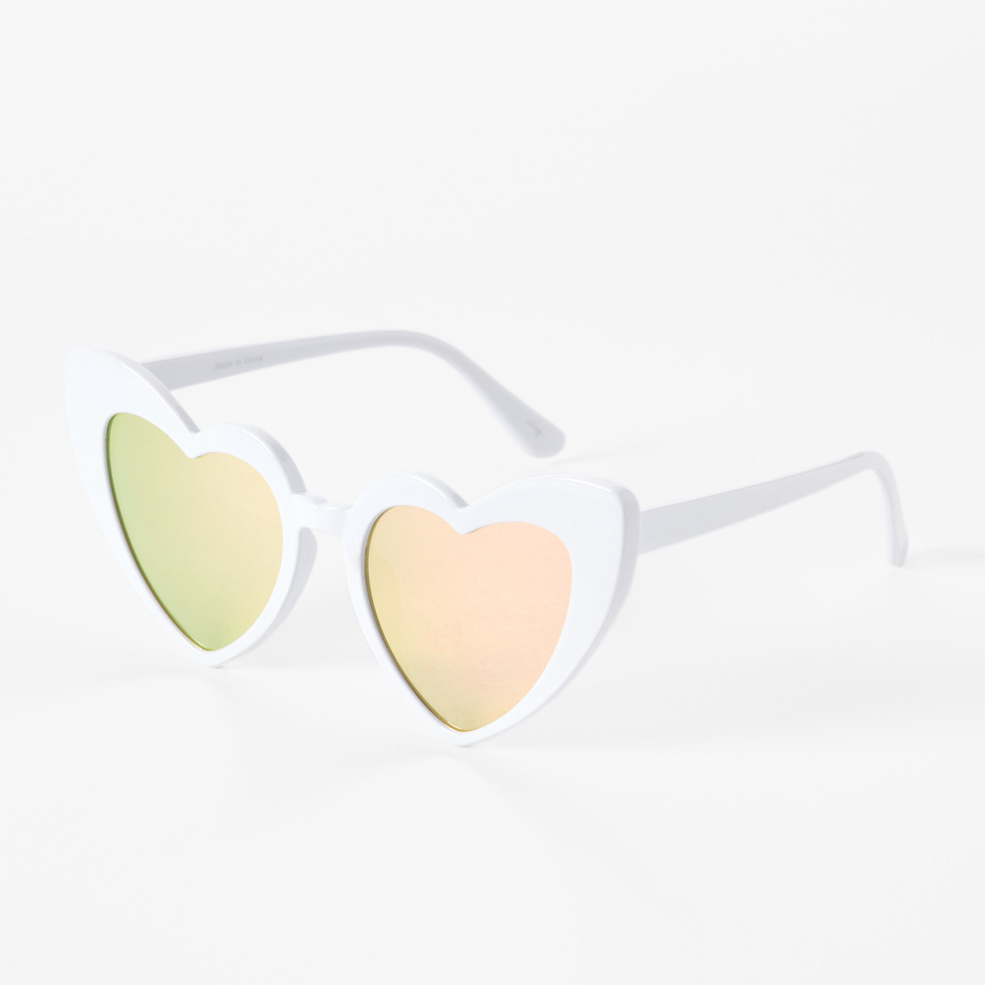 Heart sales lens sunglasses