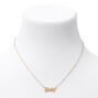 Collier &agrave; pendentif &laquo;&nbsp;Baby&nbsp;&raquo; couleur dor&eacute;e,