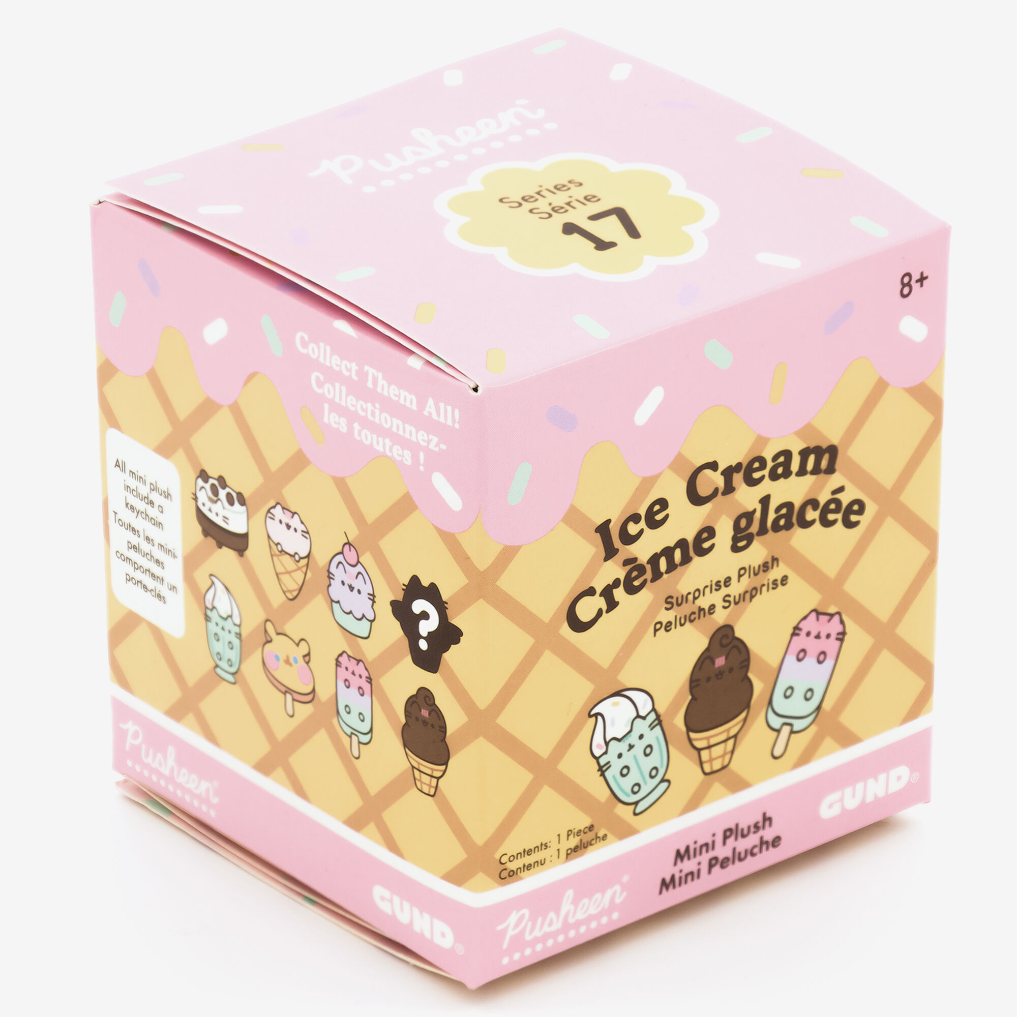 View Claires Pusheen Series 17 Ice Cream Surprise Plush information