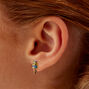 Pastel Ice Cream Cone Stud Earrings,
