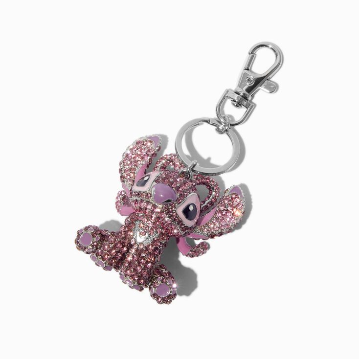 Disney Stitch Angel Bling Keyring,
