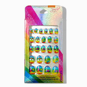Jojo Siwa&trade; Rainbow Stiletto Press On Faux Nail Set,