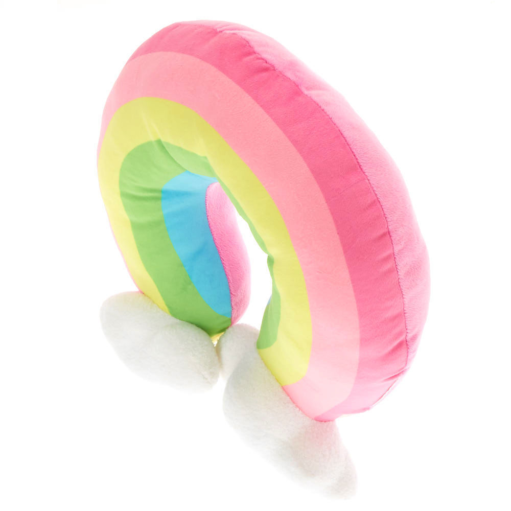 Rainbow travel pillow sales