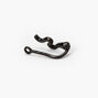 Black Snake Faux Nose Ring,