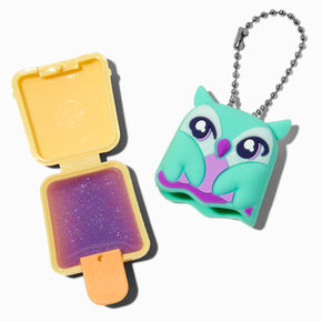 Pucker Pops&reg; Teal Owl Lip Gloss - Grape,