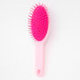 Heart Bling Paddle Hair Brush - Pink,