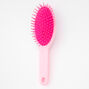 Heart Bling Paddle Hair Brush - Pink,