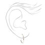 Silver-tone Pretty Pink Earrings Set - 20 Pack,