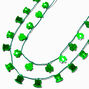 St. Patrick&#39;s Day Light Up Necklace Set - 2 Pack,