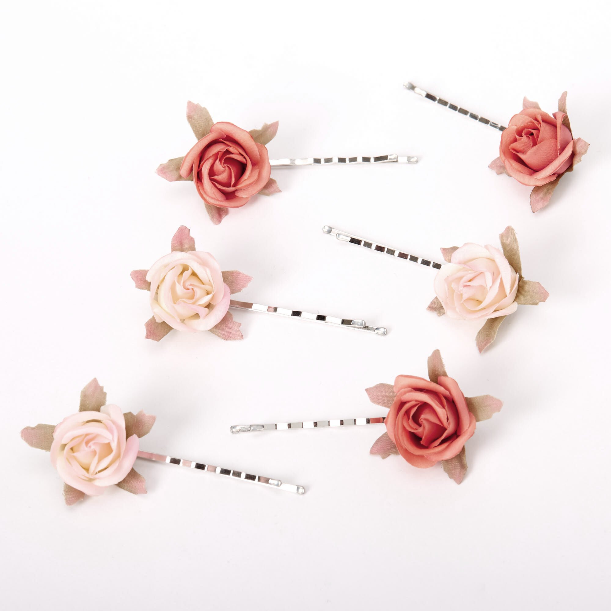pink hair flower