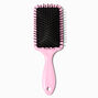 Brosse &agrave; cheveux plate papillon Y2K rose,