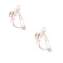 Ladybug Daisy Clip On Earrings,