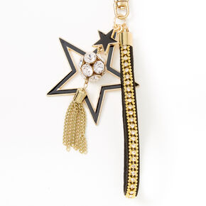 Stars &amp; Tassel Keyring,