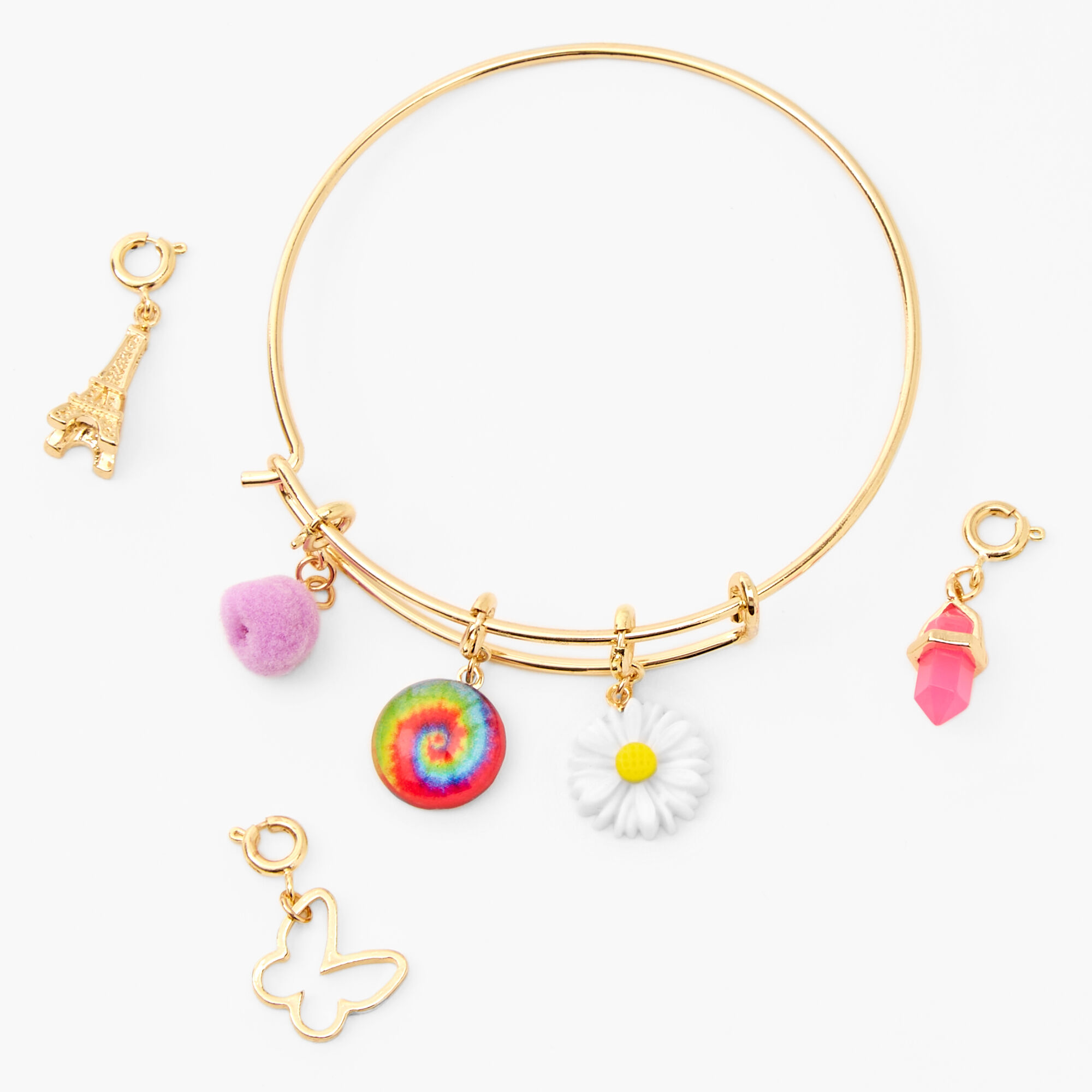 Diy bangle charm bracelet best sale