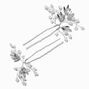 Pearl Cherry Blossom Spray Hair Pins - 2 Pack,